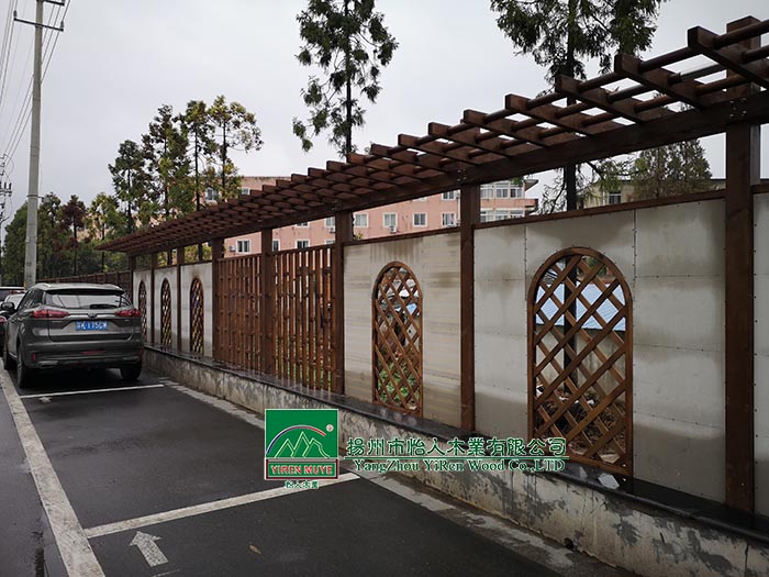 道路景观廊架